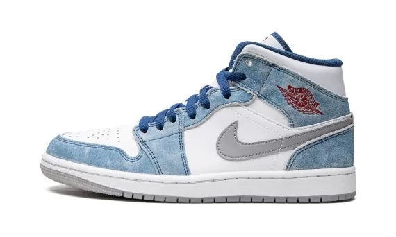 Buy Women's Air Jordan 1 Mid SE - French Blue - Original