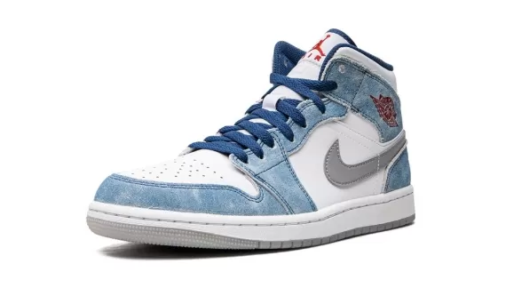 Shop Air Jordan 1 Mid SE - French Blue - For Men