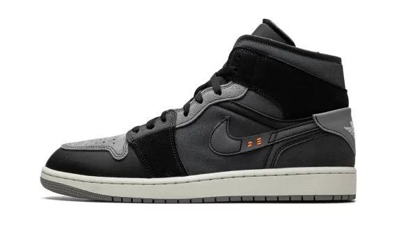 Air Jordan 1 Mid SE CRAFT Inside Out - Black for Men: Buy Original Now!