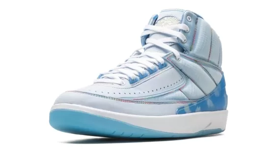 Get your Fresh Women's Air Jordan 2 - J Balvin Light Blue/White at Outlet Prices