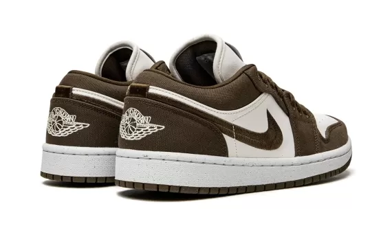 Get the Women's Air Jordan 1 Low Light Olive - Outlet Prices!
