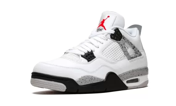 Shop for the Air Jordan 4 Retro OG - White Cement for men.