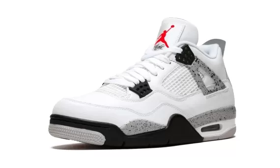 Women's Air Jordan 4 Retro OG - White Cement - Shop Now!