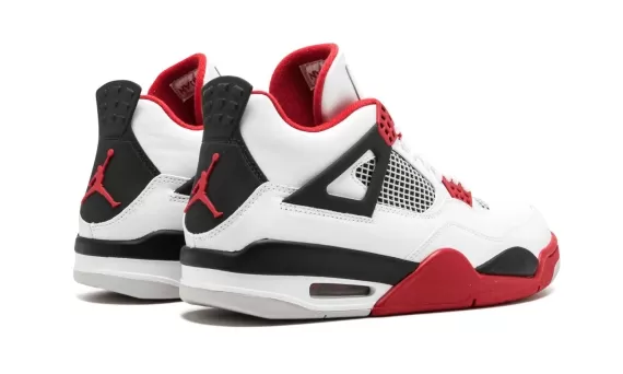 The original Air Jordan 4 Retro Fire Red for men