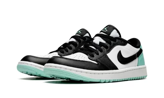 Incredible Deals - Air Jordan 1 Low G - White/Black-Copa for Men