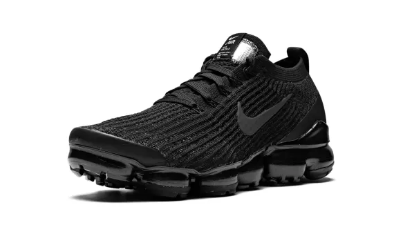 Women's Nike Air Vapormax Flyknit 3 - Triple Black - Get It Now!