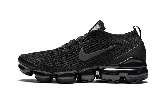 Buy Men's Nike Air Vapormax Flyknit 3 - Triple Black Outlet today!