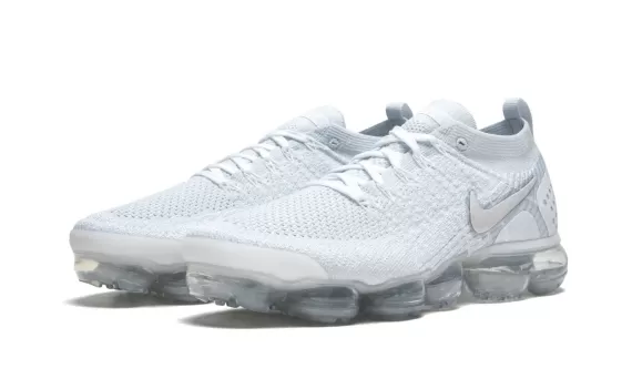 Nike Air Vapormax Flyknit 2 - White/white-Vast Grey