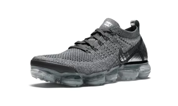 Women's Nike Air Vapormax Flyknit 2 - Dark Grey/Chrome-Dark Grey Buy Now