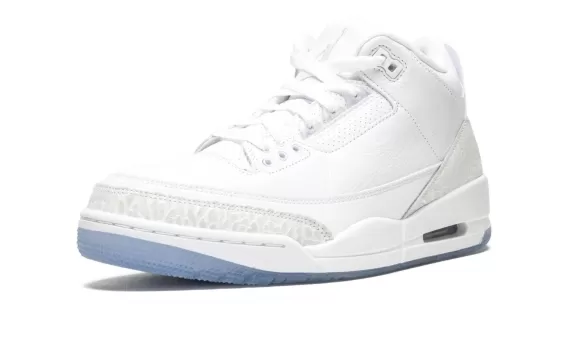 Men's Air Jordan 3 Retro - Purchase New Pure White