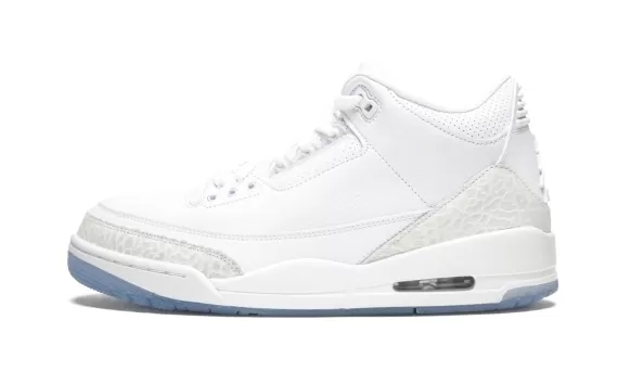 Buy New Women's Air Jordan 3 Retro - Pure White