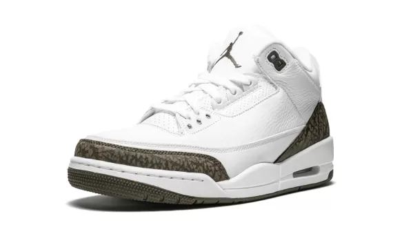 Original Air Jordan 3 Retro Mocha - Buy Now and Save! For Men.