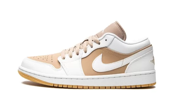 buy Air Jordan 1 Low - Hemp / White, original women's style