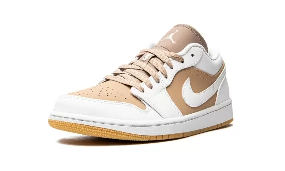 Don't Miss Out - Get Men's Air Jordan 1 Low Hemp/White Originals Today