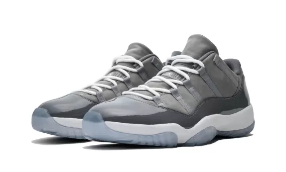 Men's Air Jordan 11 Retro Low - Cool Grey - Sale Now