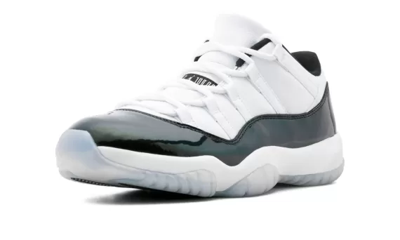 Latest Air Jordan 11 Retro Low - Easter Emerald Gear For Men