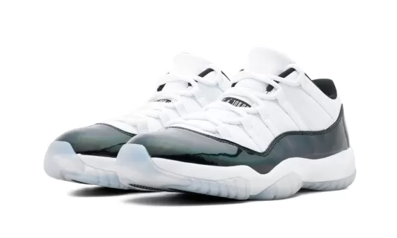 Outlet Shopping? Get the Air Jordan 11 Retro Low - Easter Emerald for Women Now!