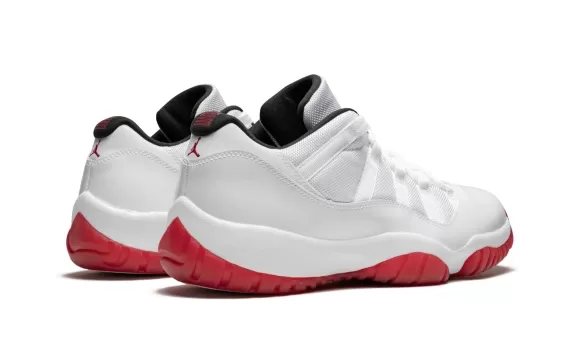 Brand New Air Jordan 11 Retro Low - White/Varsity Red for Men