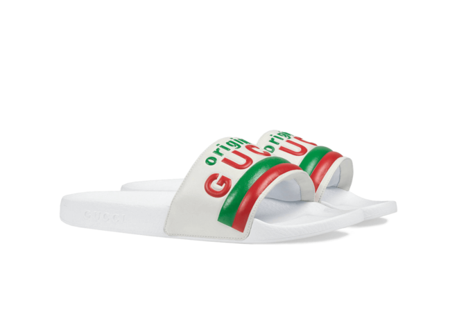 Shop Women's Gucci Slide Sandal White at Outlet Prices!