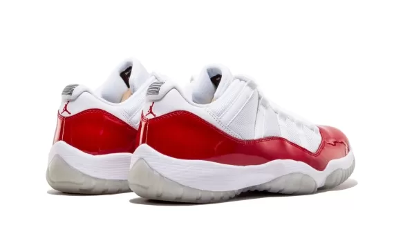 Women's AJ 11 Retro Low - Cherry, Outlet Sale Save On Originals