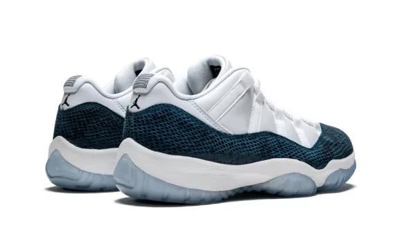 Get the Air Jordan11 Retro Low LE - Blue Snakeskin on Sale Now!