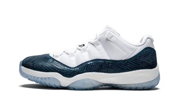 Buy Women's Air Jordan11 Retro Low LE - Blue Snakeskin Outlet!