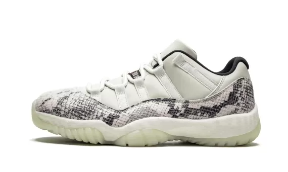 Buy Air Jordan 11 Retro Low Snakeskin Light Bone for Women - Original Outlet