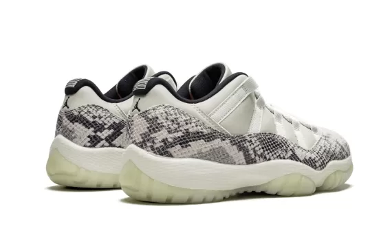 Men's Air Jordan 11 Retro Low - Snakeskin Light Bone Shop Now