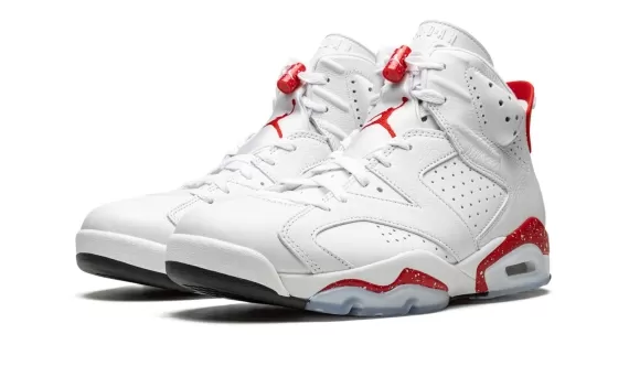 Outlet Store Special - Air Jordan 6 RETRO Red Oreo - Men's Original.