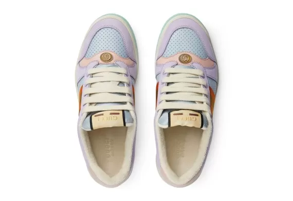 Ladies - Buy your Gucci Lovelight Screener sneakers in Lilac Purple/multicolour