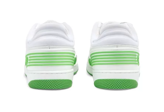 Gucci Basket sneakers - Interlocking G logo White/green