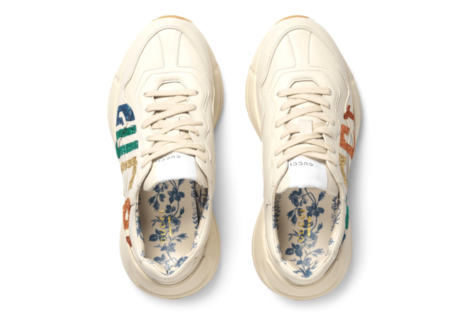 Women's Gucci Rhyton Glitter Sneaker: Outlet Deals on Sale Now