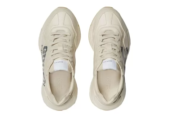 Gucci Rhyton 25 low-top sneakers - Light beige