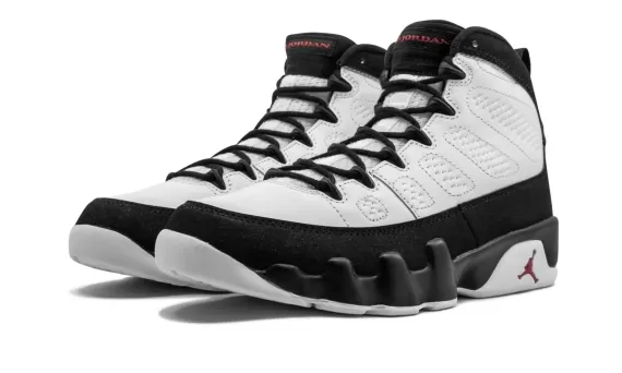 Outlet Prices On 2016 Red White & Black Air Jordan 9 Retro For Men Now!