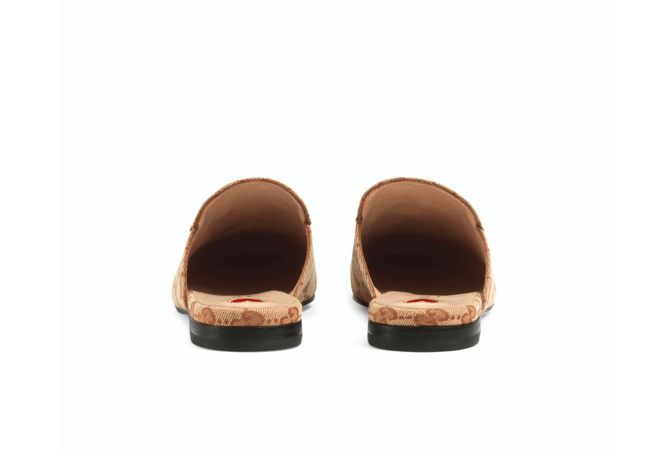 Shop Smart - Buy the Gucci Princetown GG canvas slipper for Men Now at the Outlet Sale!