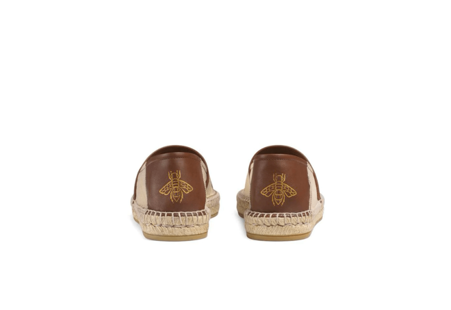 Take Home The Gucci Logo Canvas Espadrille for Women Today at Outlet Prices