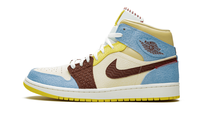 Buy Men's Air Jordan 1 Mid SE - Maison Chateau Rogue Fearless from Outlet