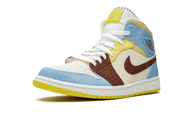 Air Jordan 1 Mid SE - Maison Chateau Rogue Fearless for Men - Buy Now!