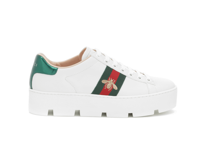 Buy Women's Gucci Ace Embroidered Platform Sneakers at Outlet Prices.