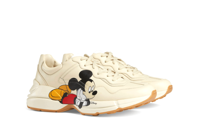 Outlet prices on Disney x Gucci Rhyton Sneaker for Men