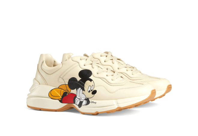 Get Your Women's Designer Disney x Gucci Rhyton Sneaker at Our Outlet Sale!