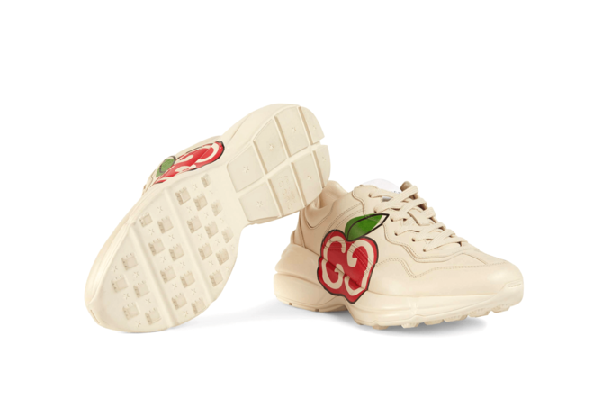 Gucci Rhyton GG Apple Sneaker for Women On Sale Now