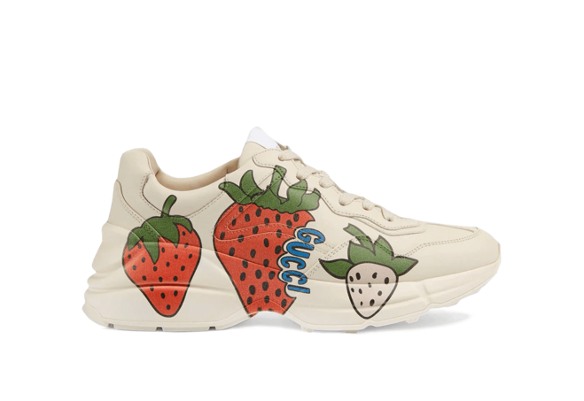 Men's Gucci Rhyton Strawberry Sneakers - Buy Original & New