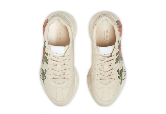 Playful & Comfortable - Get Gucci Rhyton Strawberry Sneakers for Women Today!