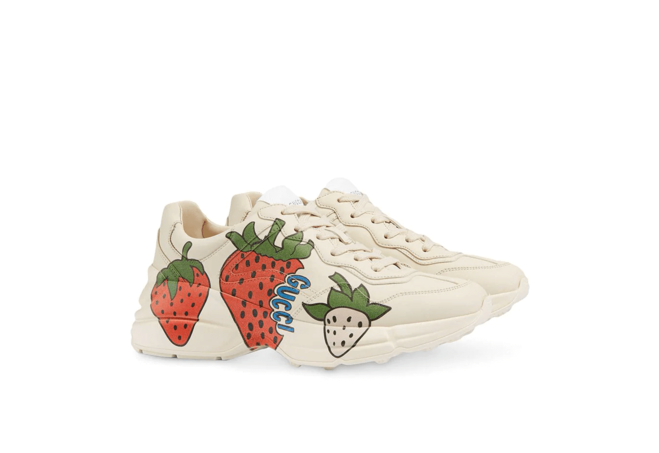 Be Original - Buy New Gucci Rhyton Strawberry Sneakers for Women!