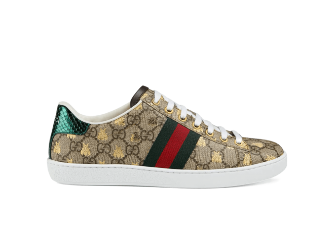 Buy Original Gucci Ace GG Supreme Sneaker with Bees for Men