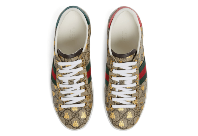 Men's Gucci Ace GG Supreme Sneaker with Bees - Exclusive Offer Now