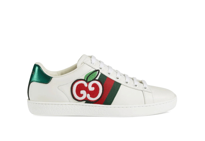 Men's New Gucci Ace GG Apple Sale Sneakers from Outlet