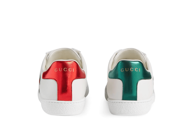 Outlet Sale on Men's Gucci Ace GG Apple Sneakers - New