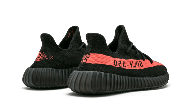 Sleek and Modern: Yeezy Boost 350 V2 Red for Men Outlet